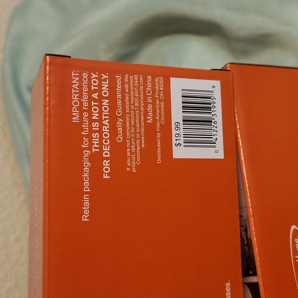 Black Gauze Drape Lights 2ct - Picture 5 of 10